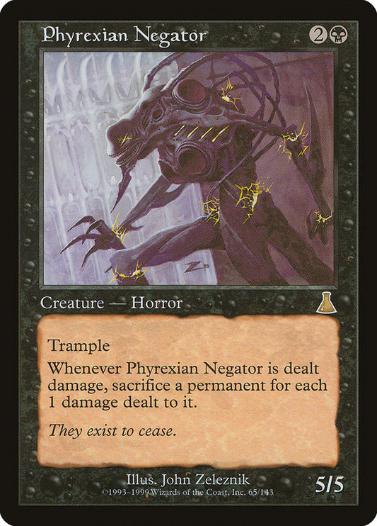 MTG Card Title: Phyrexian Negator UDS/65