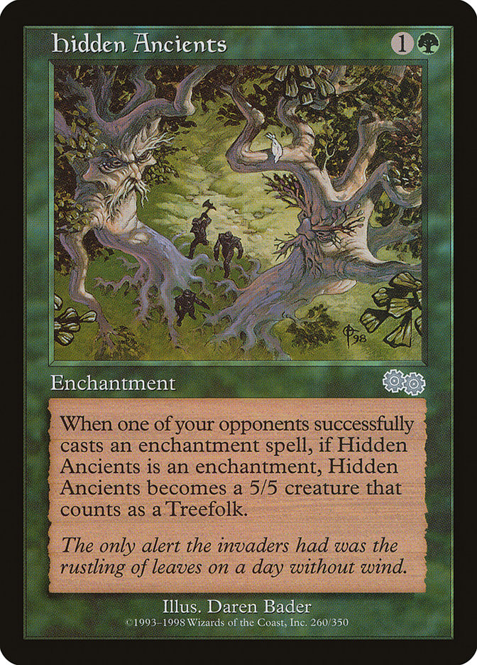 MTG Card Title: Hidden Ancients USG/260