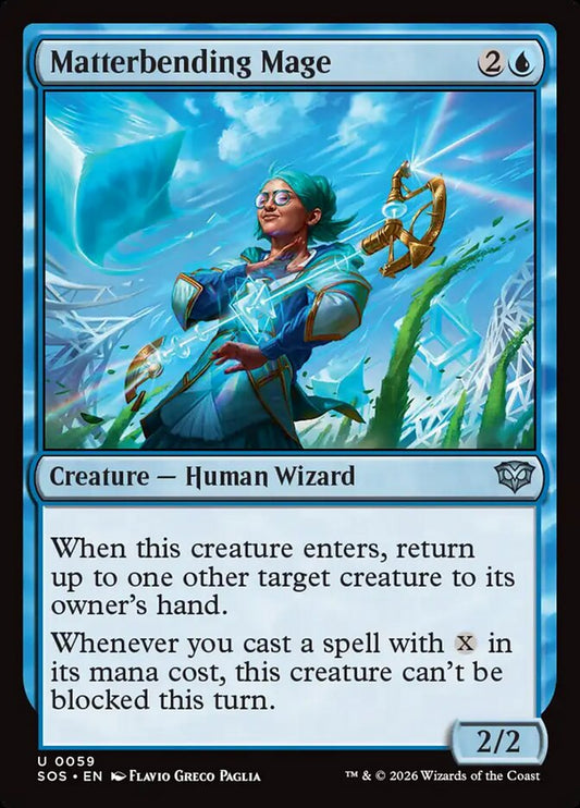 MTG Card Title: Matterbending Mage SOS/59