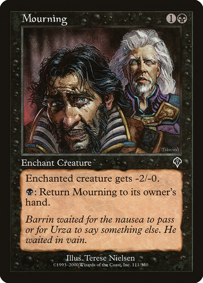 MTG Card Title: Mourning INV/111