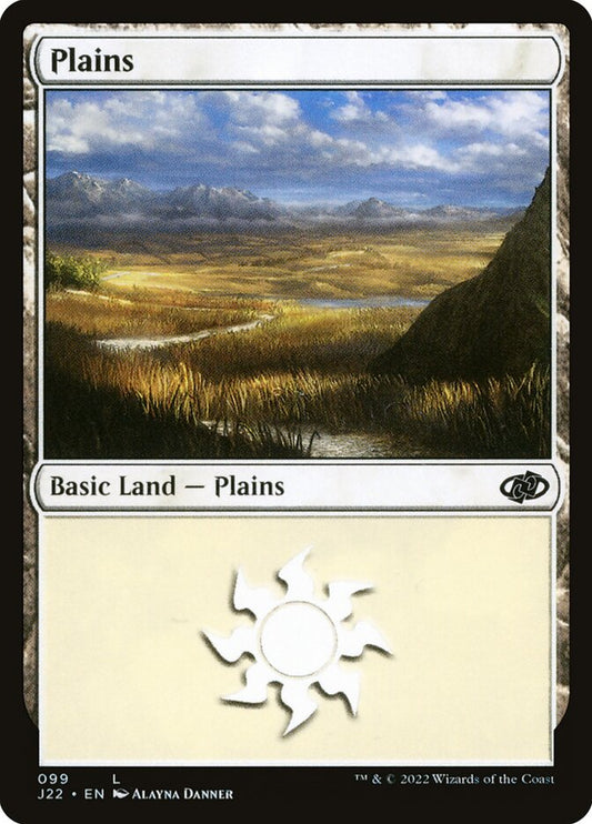 MTG Card Title: Plains J22/99