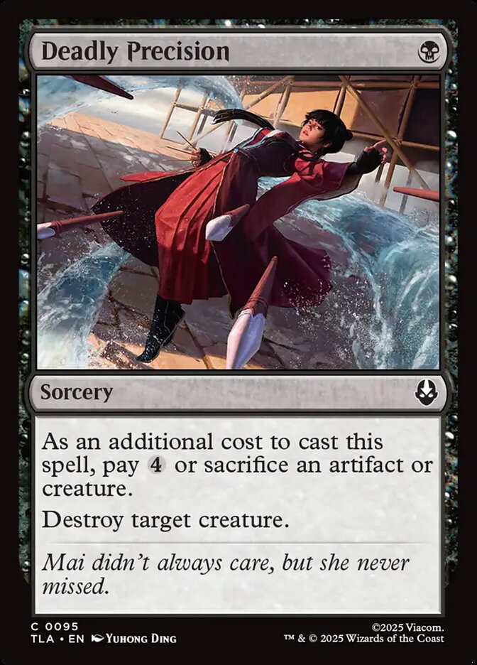 MTG Card Title: Deadly Precision TLA/95