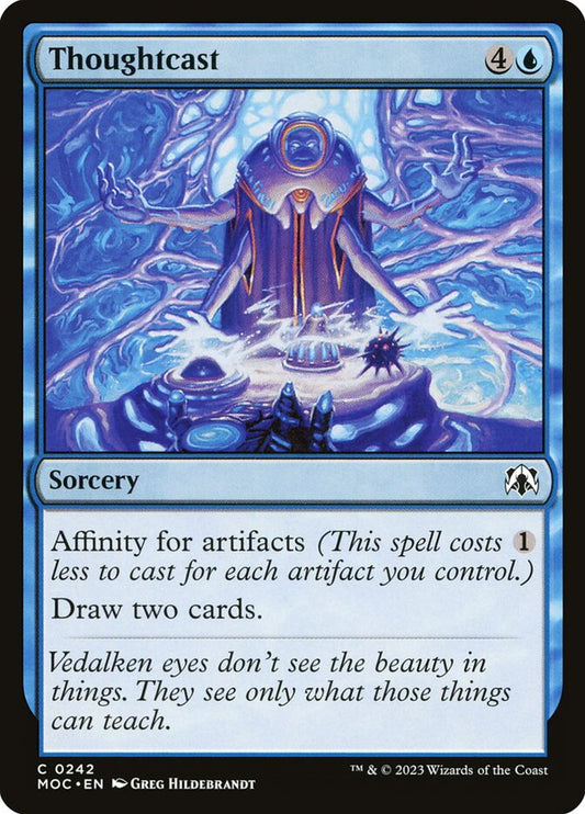 MTG Card Title: Thoughtcast MOC/242