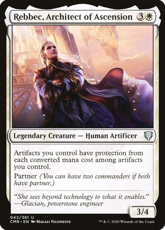 MTG Card Title: Rebbec, Architect of Ascension CMR/42
