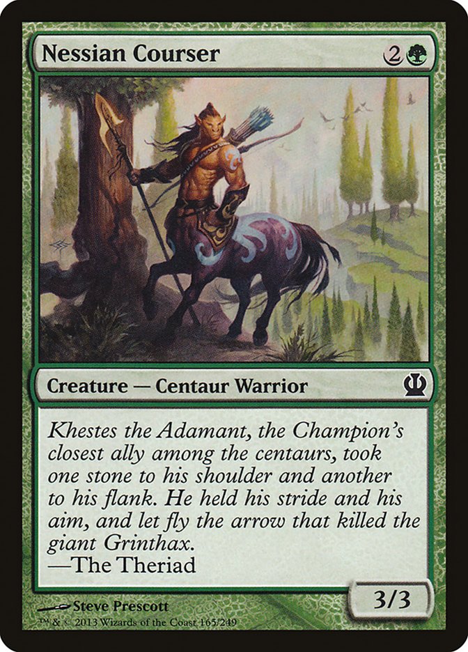 MTG Card Title: Nessian Courser THS/165