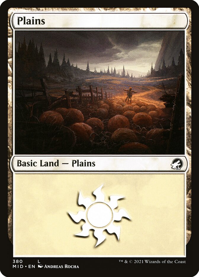MTG Card Title: Plains MID/380