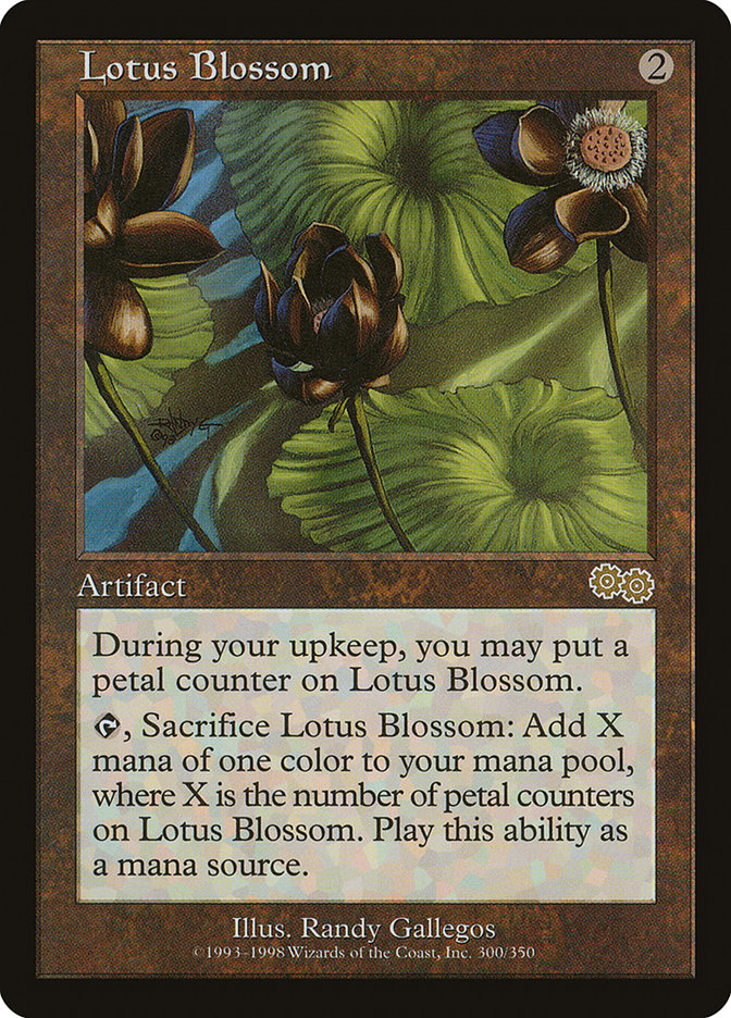 MTG Card Title: Lotus Blossom USG/300