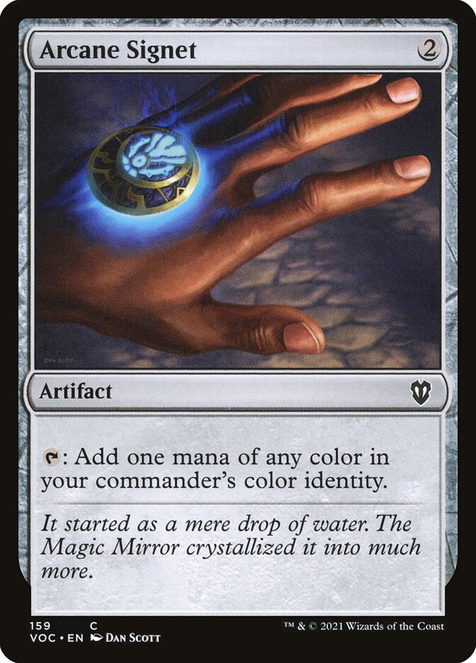 MTG Card Title: Arcane Signet VOC/159