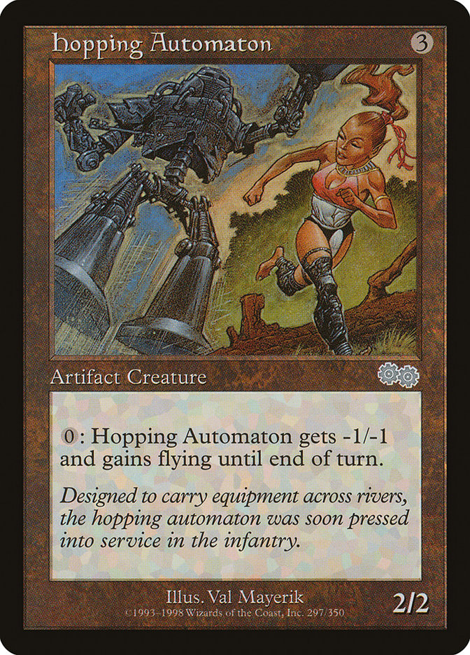 MTG Card Title: Hopping Automaton USG/297