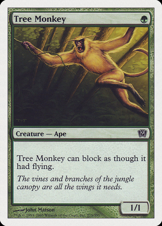 MTG Card Title: Tree Monkey 9ED/275