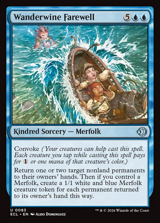 MTG Card Title: Wanderwine Farewell ECL/83