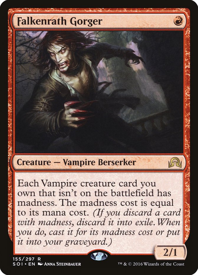 MTG Card Title: Falkenrath Gorger SOI/155
