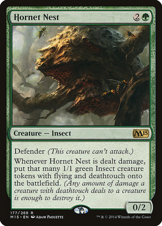 MTG Card Title: Hornet Nest M15/177