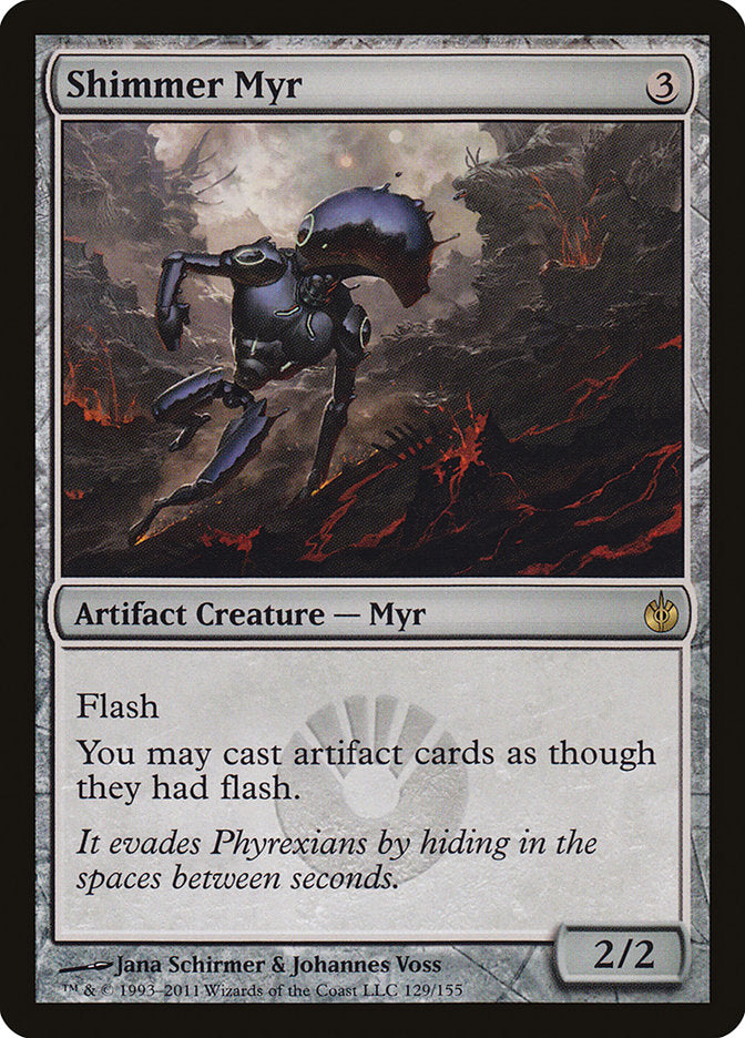 MTG Card Title: Shimmer Myr MBS/129