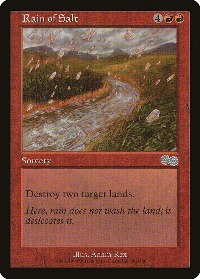 MTG Card Title: Rain of Salt USG/206