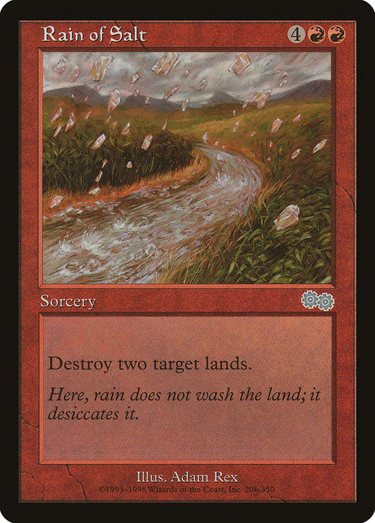 MTG Card Title: Rain of Salt USG/206