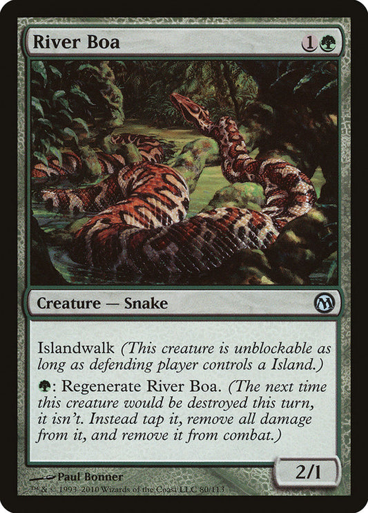 MTG Card Title: River Boa DPA/80