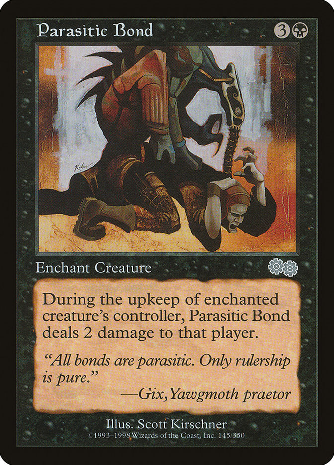 MTG Card Title: Parasitic Bond USG/145