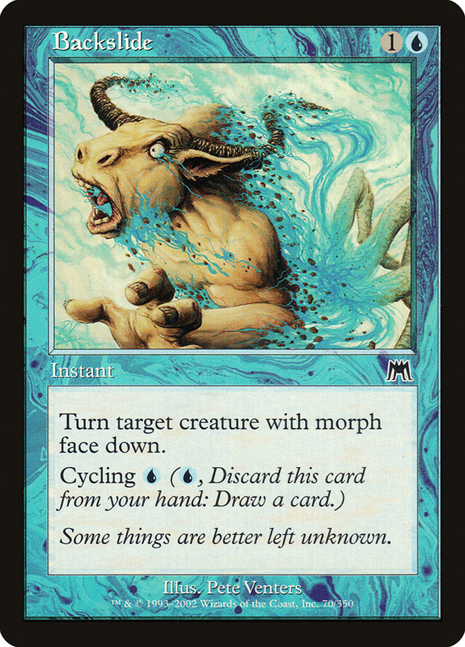 MTG Card Title: Backslide ONS/70