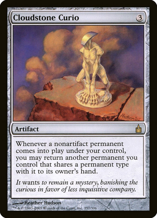 MTG Card Title: Cloudstone Curio RAV/257