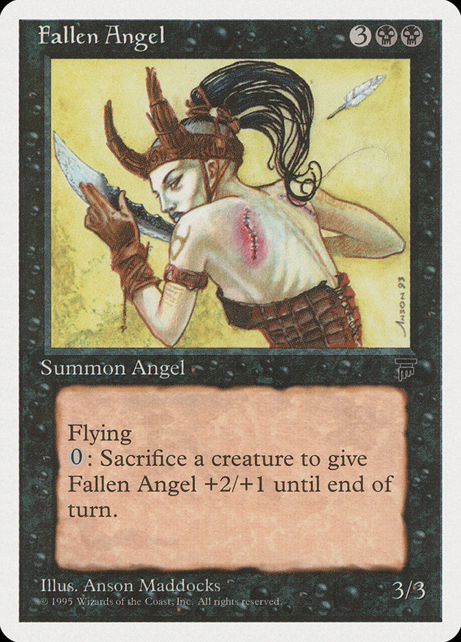 MTG Card Title: Fallen Angel CHR/32