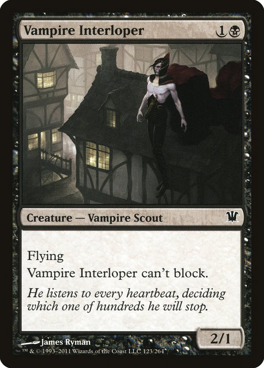 MTG Card Title: Vampire Interloper ISD/123