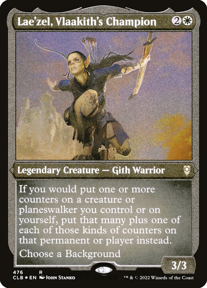 MTG Card Title: Lae'zel, Vlaakith's Champion CLB/476