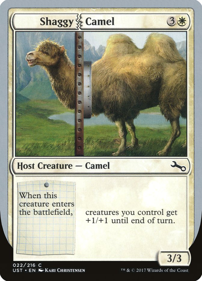 MTG Card Title: Shaggy Camel UST/22