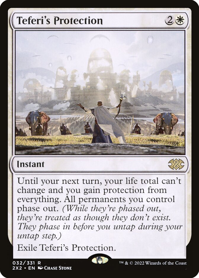 MTG Card Title: Teferi's Protection 2X2/32