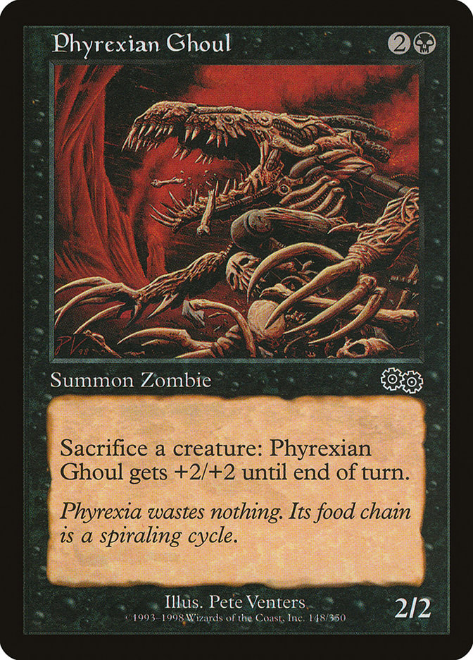 MTG Card Title: Phyrexian Ghoul USG/148