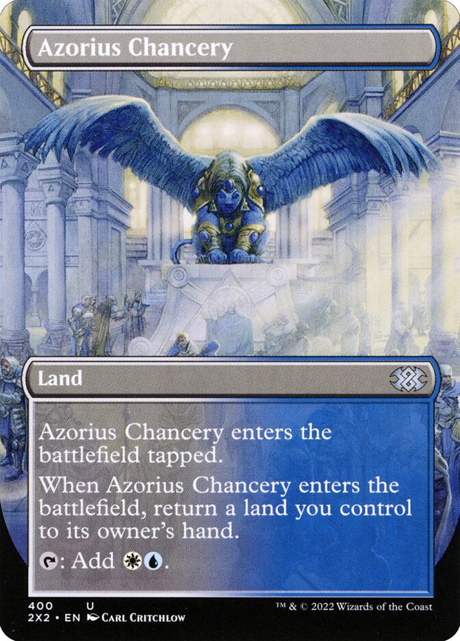 MTG Card Title: Azorius Chancery 2X2/400