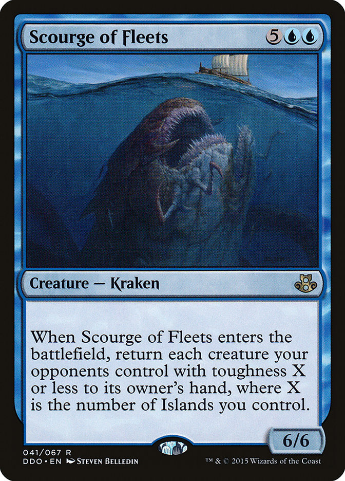 MTG Card Title: Scourge of Fleets DDO/41