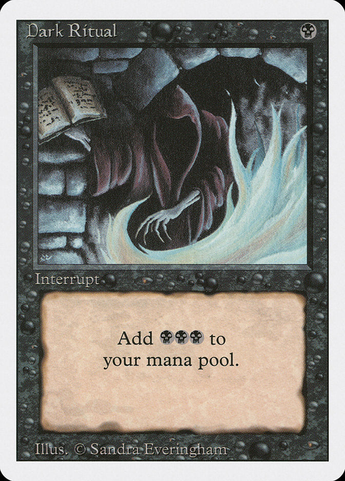 MTG Card Title: Dark Ritual 3ED/99