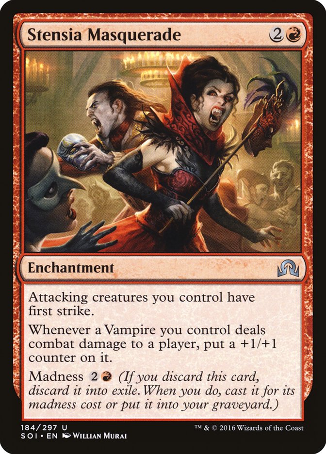 MTG Card Title: Stensia Masquerade SOI/184