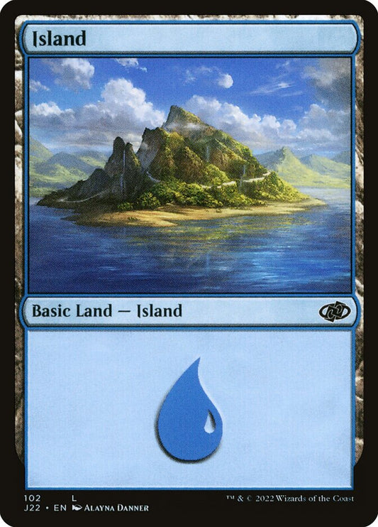 MTG Card Title: Island J22/102
