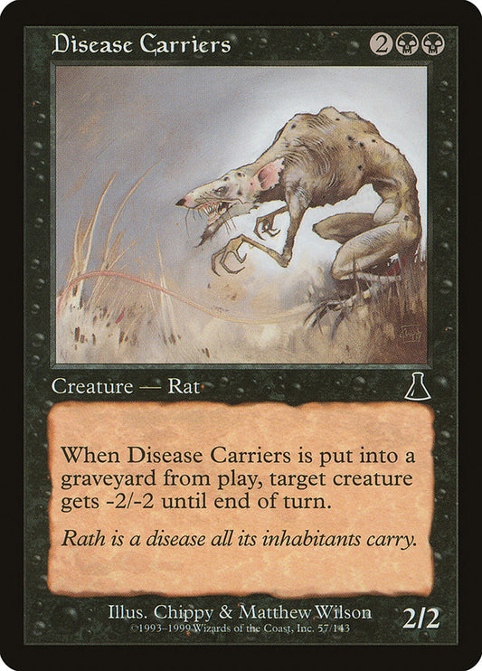 MTG Card Title: Disease Carriers UDS/57