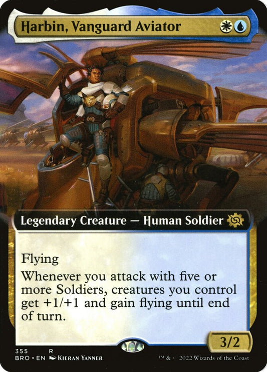 MTG Card Title: Harbin, Vanguard Aviator BRO/355