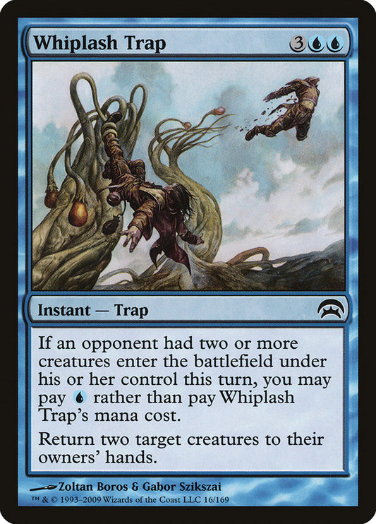 MTG Card Title: Whiplash Trap HOP/16