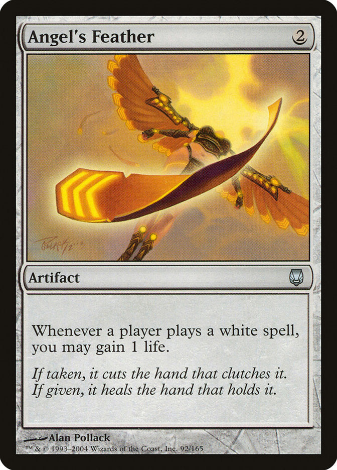 MTG Card Title: Angel's Feather DST/92