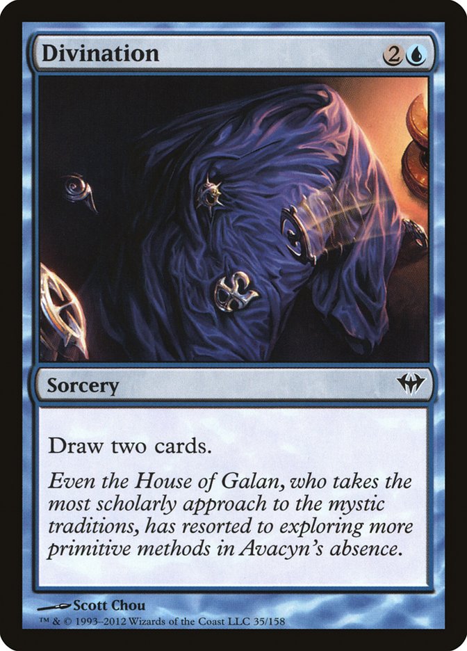 MTG Card Title: Divination DKA/35