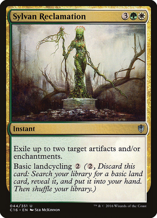 MTG Card Title: Sylvan Reclamation C16/44