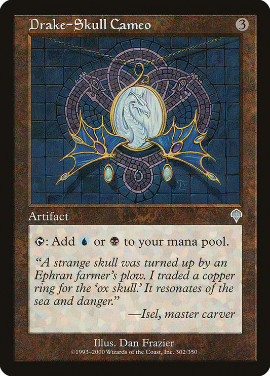 MTG Card Title: Drake-Skull Cameo INV/302