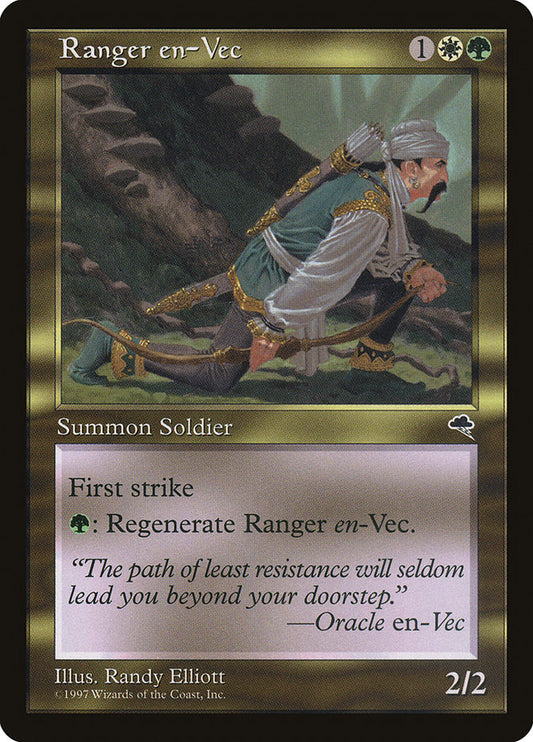 MTG Card Title: Ranger en-Vec TMP/268