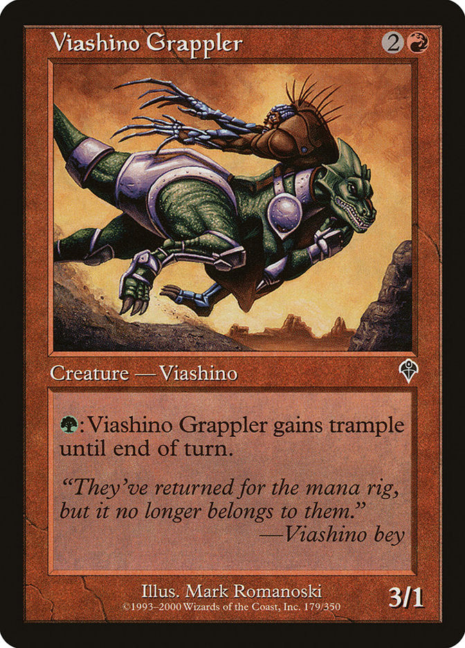 MTG Card Title: Viashino Grappler INV/179