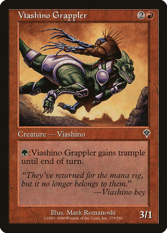 MTG Card Title: Viashino Grappler INV/179