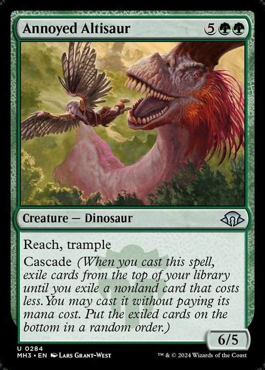 MTG Card Title: Annoyed Altisaur MH3/284