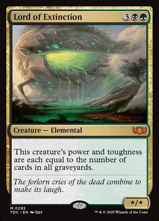 MTG Card Title: Lord of Extinction TDC/295