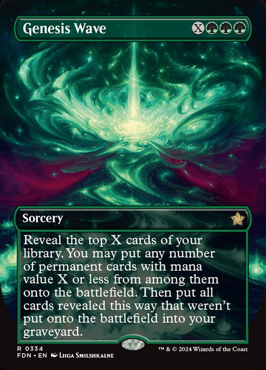 MTG Card Title: Genesis Wave FDN/334