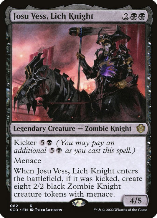 MTG Card Title: Josu Vess, Lich Knight SCD/82