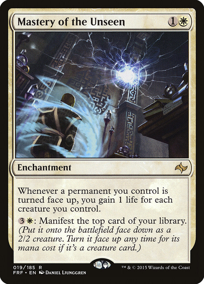 MTG Card Title: Mastery of the Unseen FRF/19